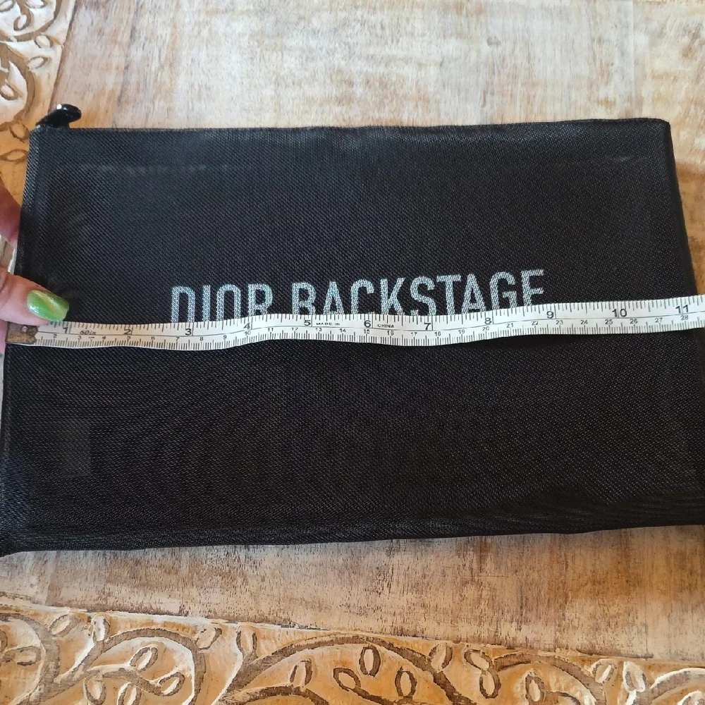 Dior Backstage Makeup Bag / Cosmetic Pouch – Black